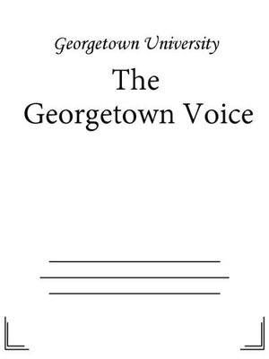 cover image of The Georgetown Voice